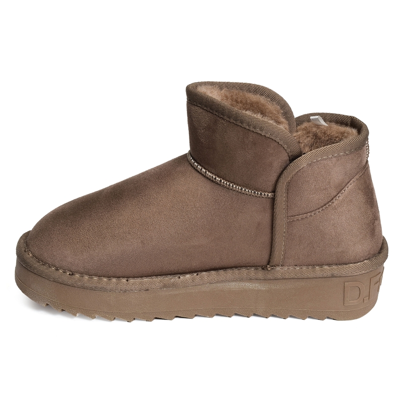 NORDIC LOW BASIC Taupe, Boots D.Franklin