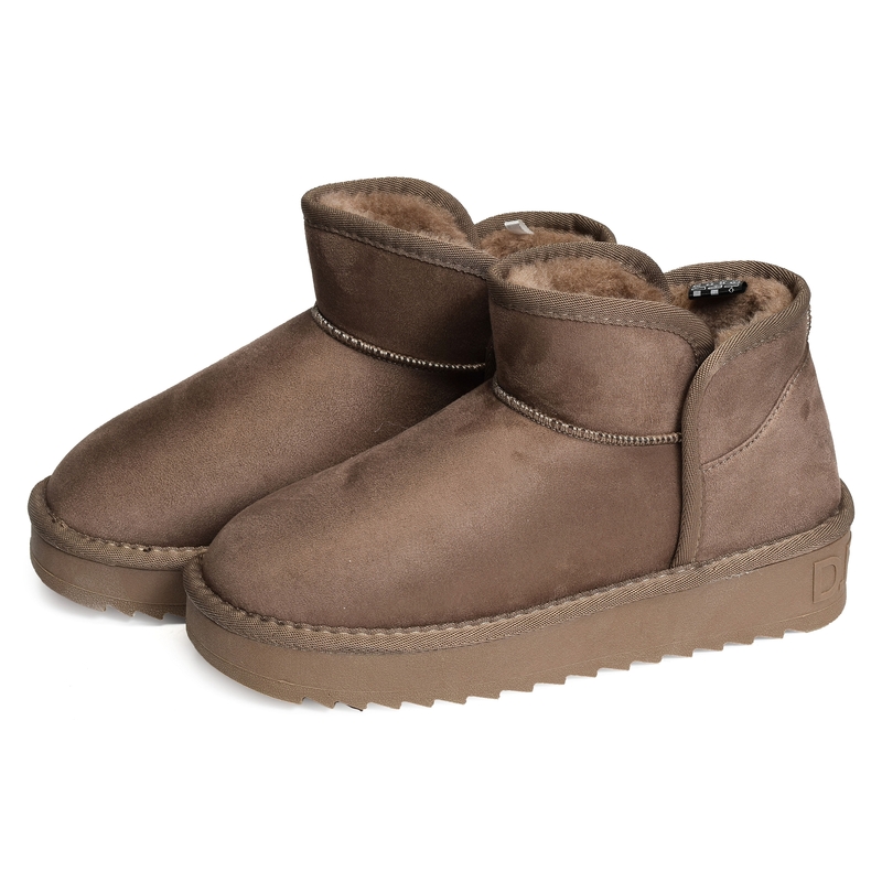 NORDIC LOW BASIC Taupe, Boots D.Franklin