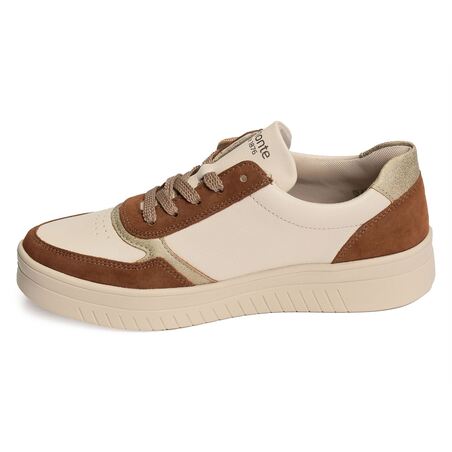 D0J01 Beige Marron, Sneakers basses Remonte