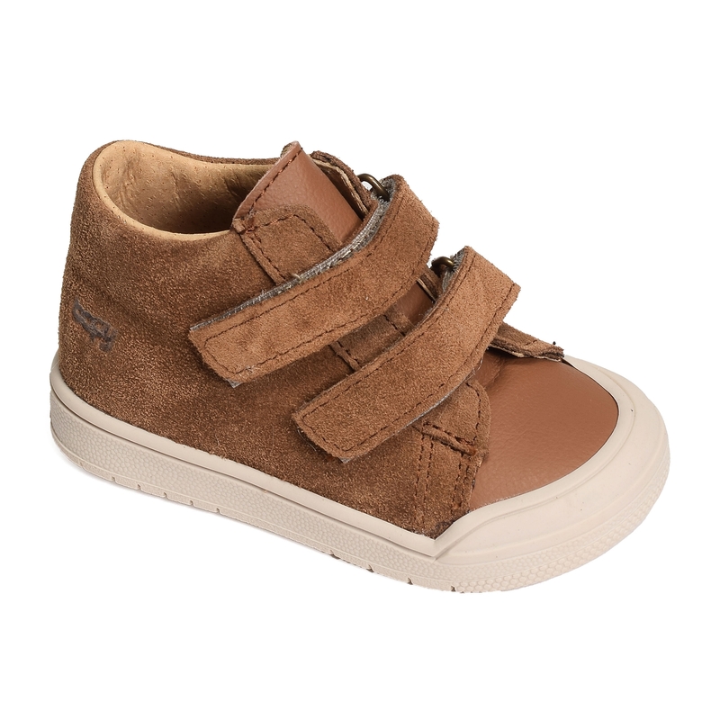 RAVENOR Cognac, Chaussures à Scratch Bopy