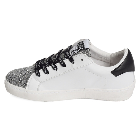 LARRY Argent Blanc, Sneakers basses Semerdjian