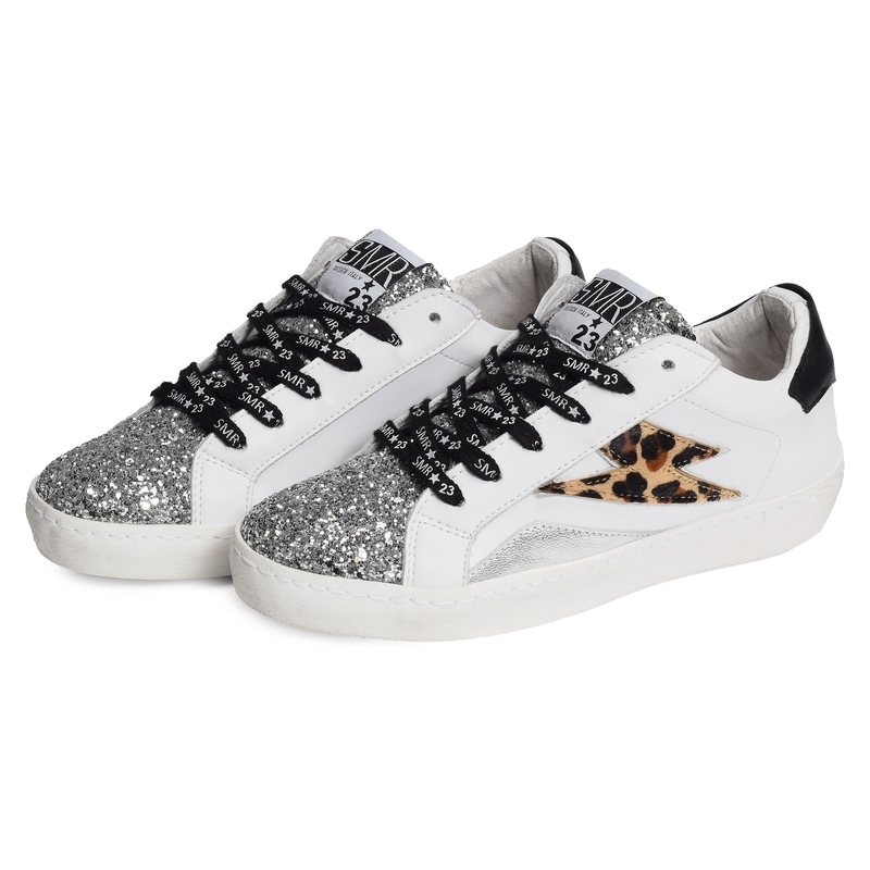 LARRY Argent Blanc, Sneakers basses Semerdjian