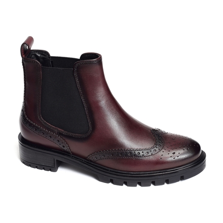 TULSA Bordeaux, Chelsea boots Ara