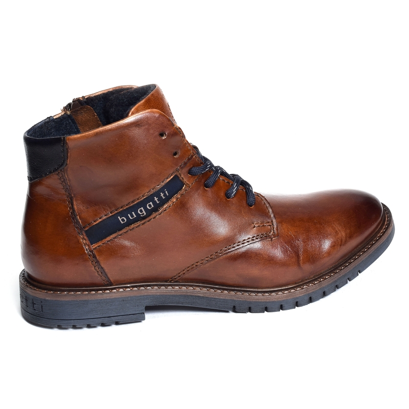 CAJ 8373C Cognac, Boots Bugatti