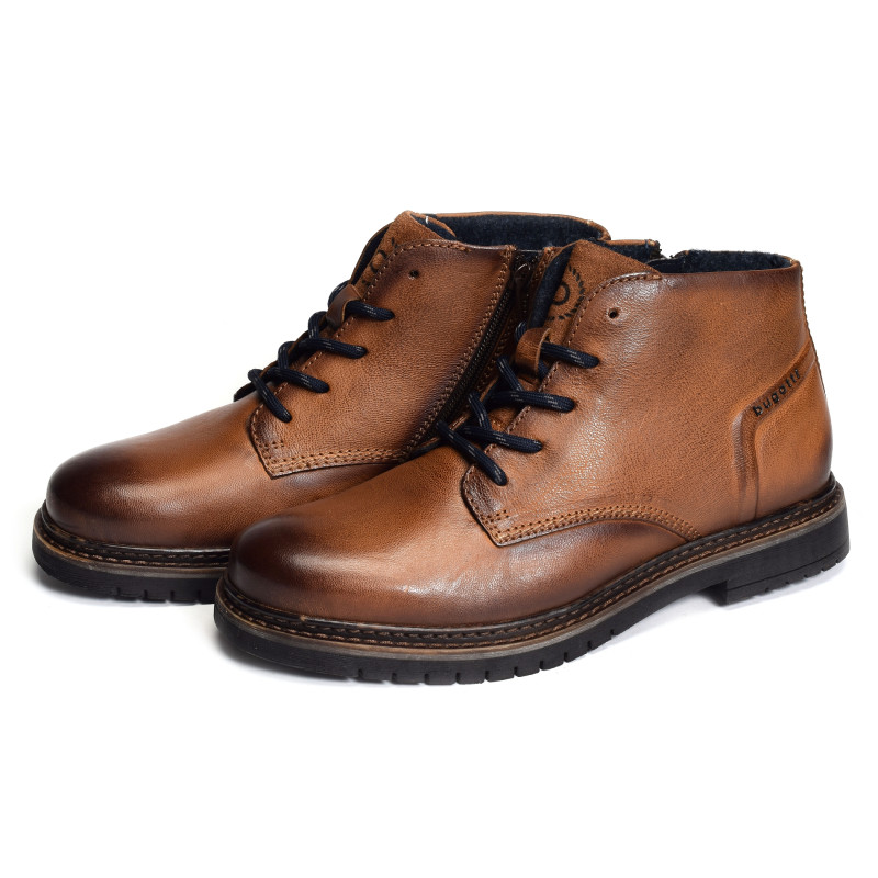 BARTON COMFORT AON31 Cognac, Boots Bugatti