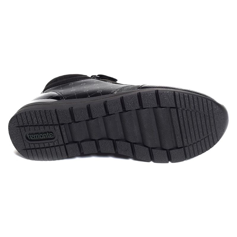 R6772 Noir, Baskets montantes Remonte