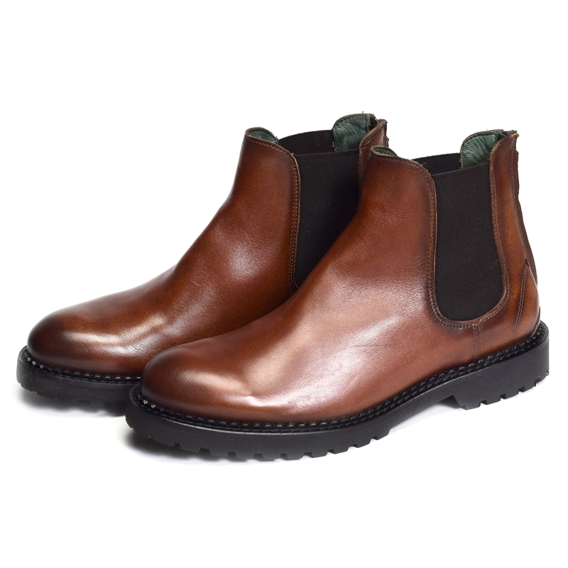 H033 ROEN Marron, Chelsea boots Hooker