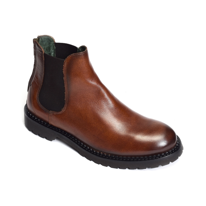 H033 ROEN Marron, Chelsea boots Hooker