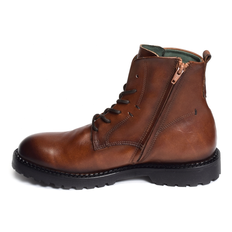 H034 ROEN Marron, Boots Hooker