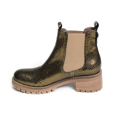 HALIIMA Olive, Chelsea boots Minka