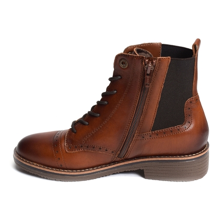 GELINE Cognac, Boots Fugitive