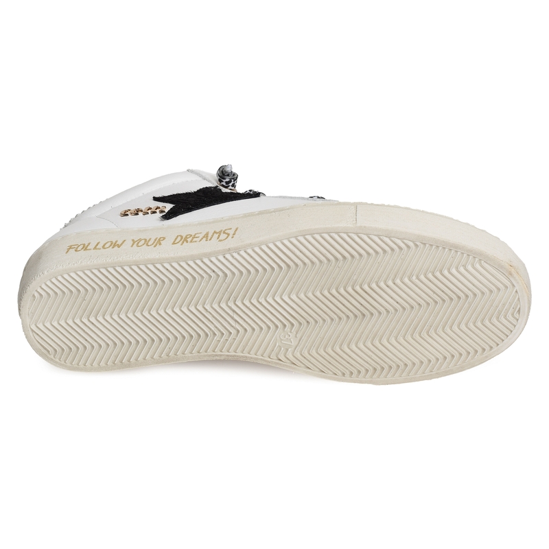 C1333 W Blanc, Baskets montantes Cetti