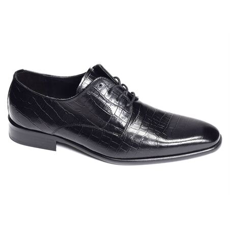 JAKOU Noir, Chaussures de Ville Pierre Cardin