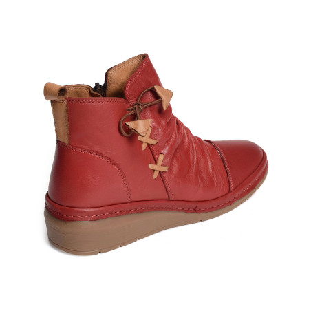 HADRON Rouge, Bottines Madory