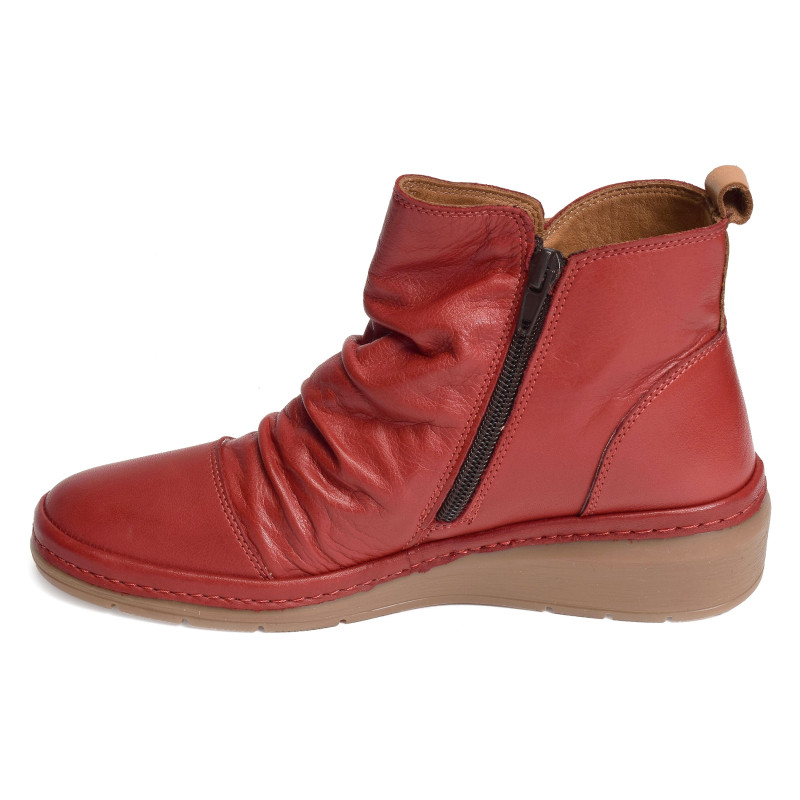 HADRON Rouge, Bottines Madory