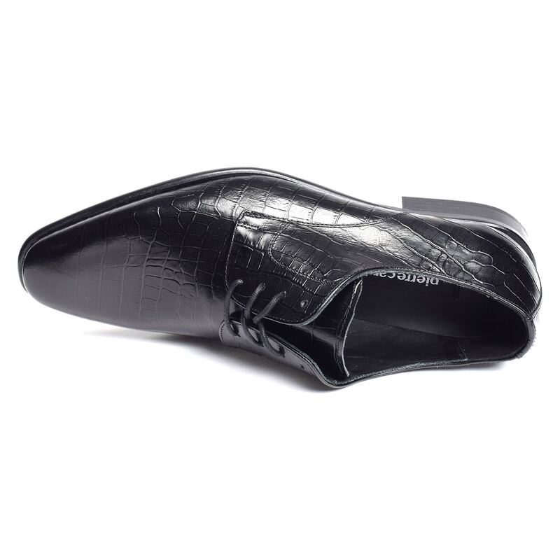 JAKOU Noir, Chaussures de Ville Pierre Cardin