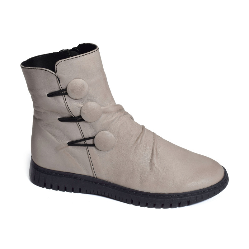 DIAMANT Ecru, Bottines Karyoka