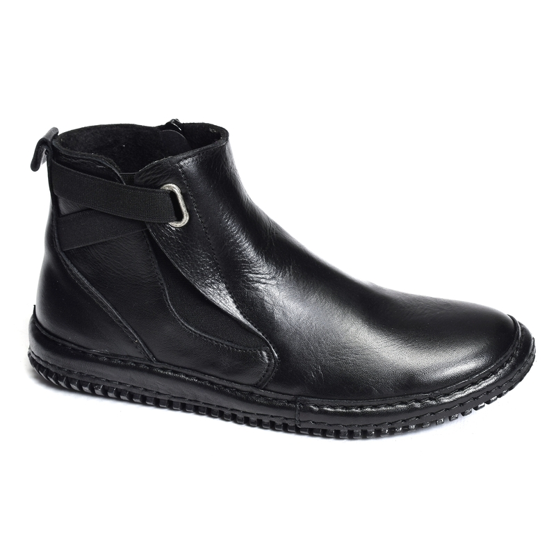 COFFRE Noir, Bottines Karyoka