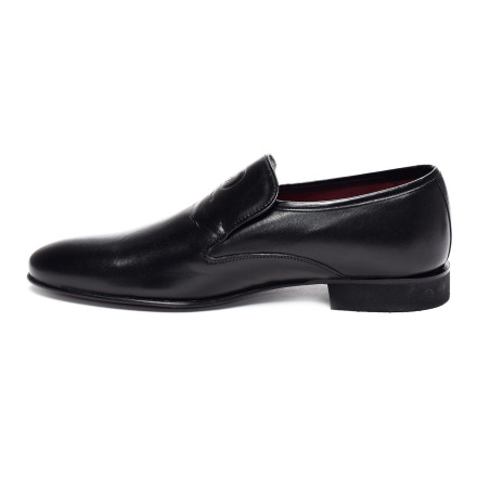 CURLIN Noir, Mocassins Pierre Cardin