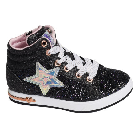 SHOUTOUTS 2.0 STARRY GLAM Noir, Baskets montantes Skechers