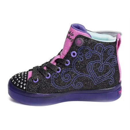 TWI LITES 2.0 TWINKLE WISHES Noir, Baskets montantes Skechers