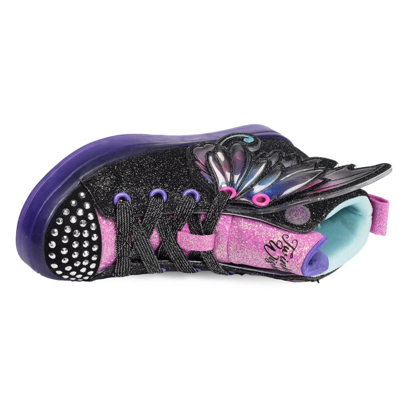 TWI LITES 2.0 TWINKLE WISHES Noir, Baskets montantes Skechers