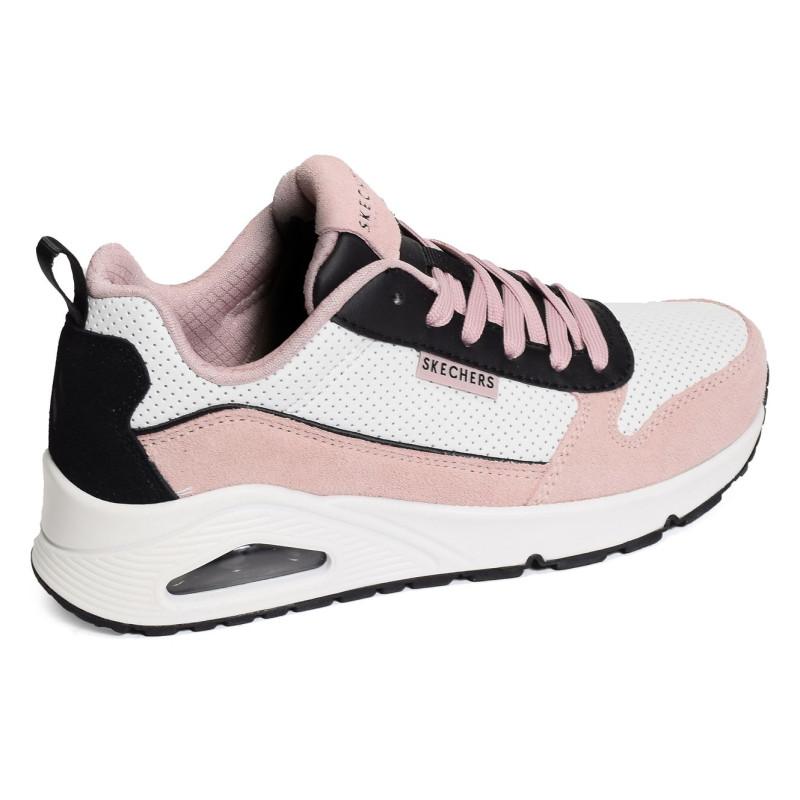 UNO TWO MUCH FUN Blanc Rose, Sneakers basses Skechers