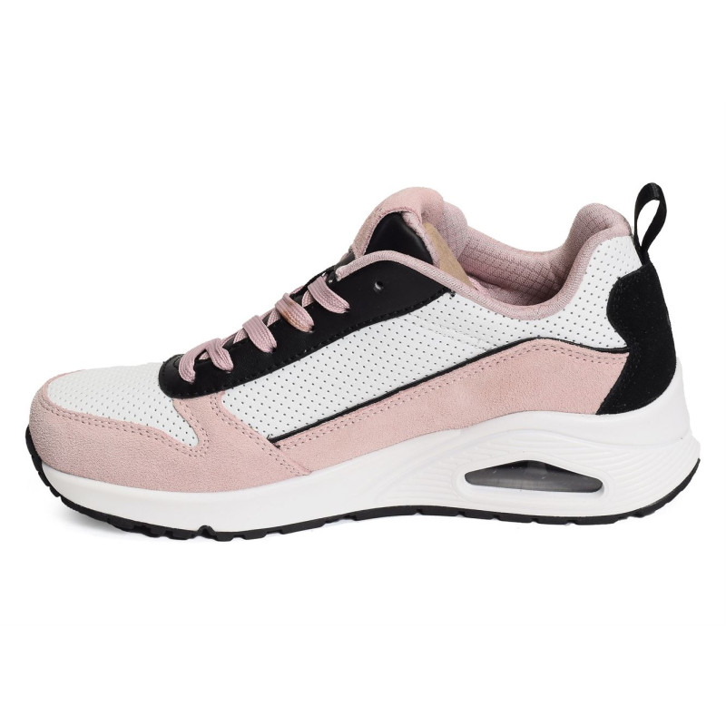 UNO TWO MUCH FUN Blanc Rose, Sneakers basses Skechers