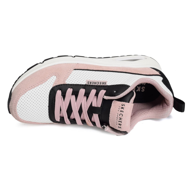 UNO TWO MUCH FUN Blanc Rose, Sneakers basses Skechers