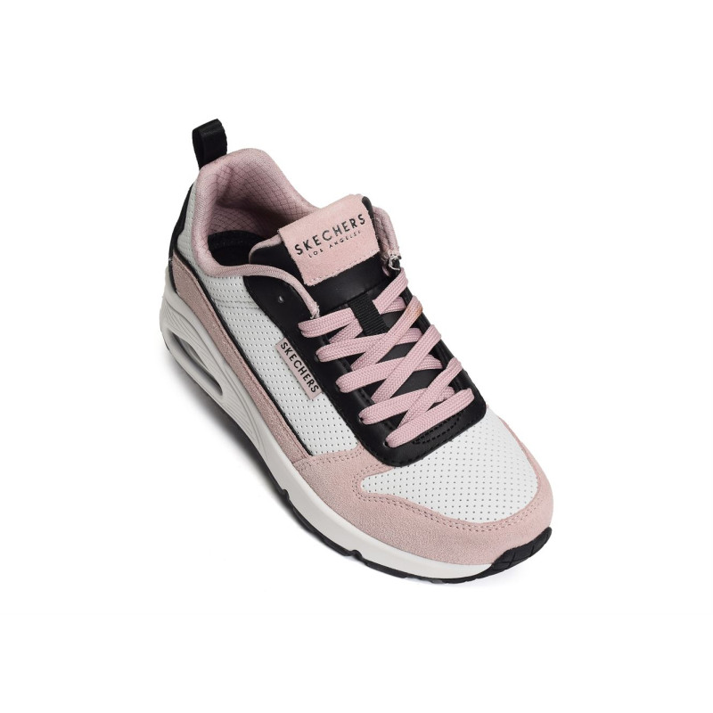 UNO TWO MUCH FUN Blanc Rose, Sneakers basses Skechers