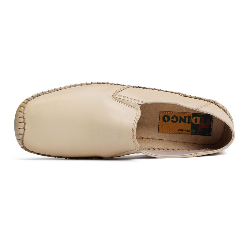 NIZA DINGO 612 Beige, Mocassins Fluchos