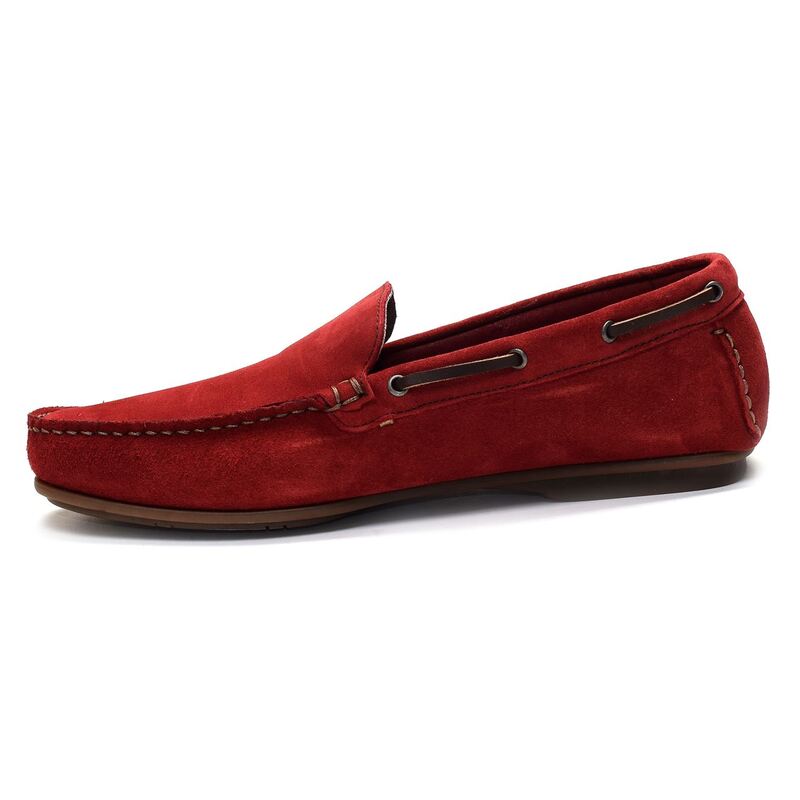 DINGO 6806 Rouge, Mocassins Fluchos