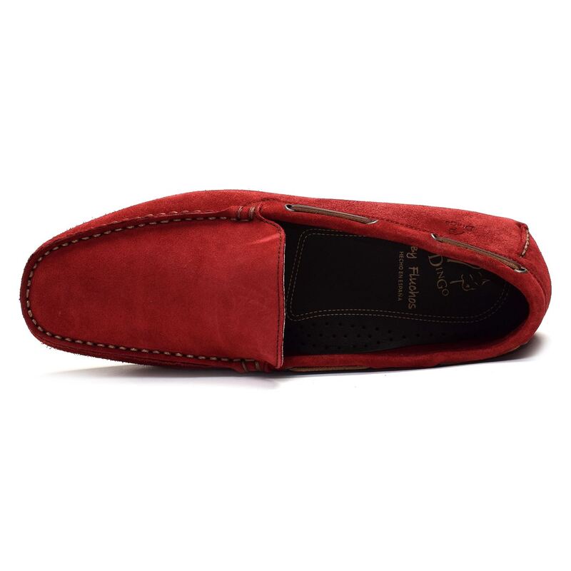 DINGO 6806 Rouge, Mocassins Fluchos