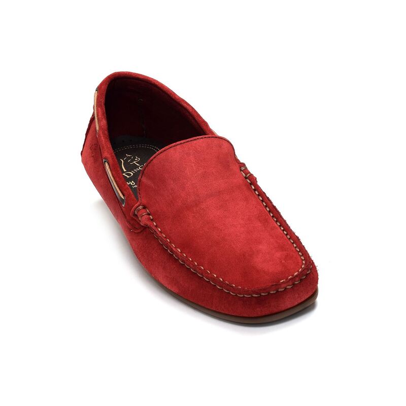 DINGO 6806 Rouge, Mocassins Fluchos