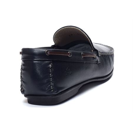 DINGO 6806 Marine Marron, Mocassins Fluchos