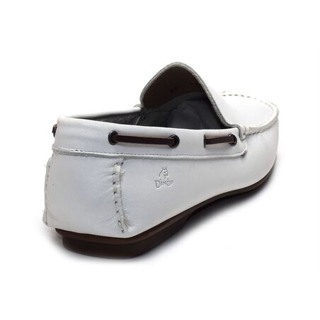 DINGO 6806 Blanc, Mocassins Fluchos