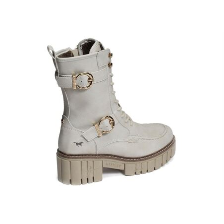 1447505 Blanc, Bottines & Boots Mustang