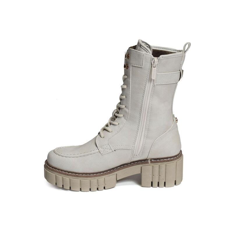 1447505 Blanc, Bottines & Boots Mustang