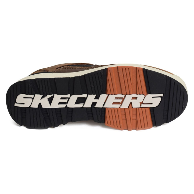 ROZIER WILLRON Marron, Sneakers basses Skechers