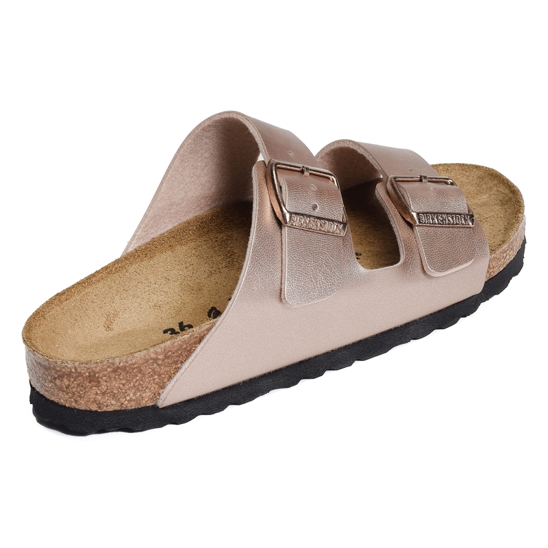 ARIZONA W Rose Or, Mules Birkenstock