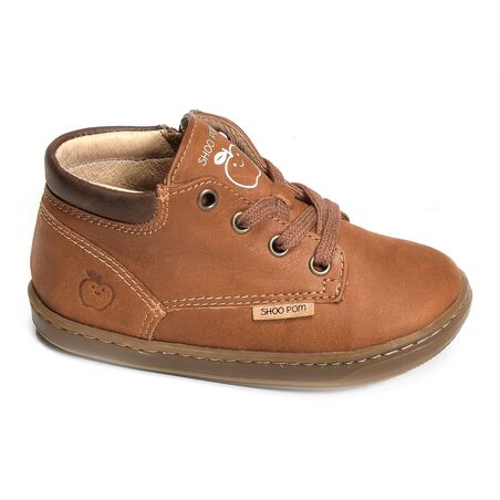 BOUBA ZIP DESERT Camel, Chaussures à Lacets Shoopom