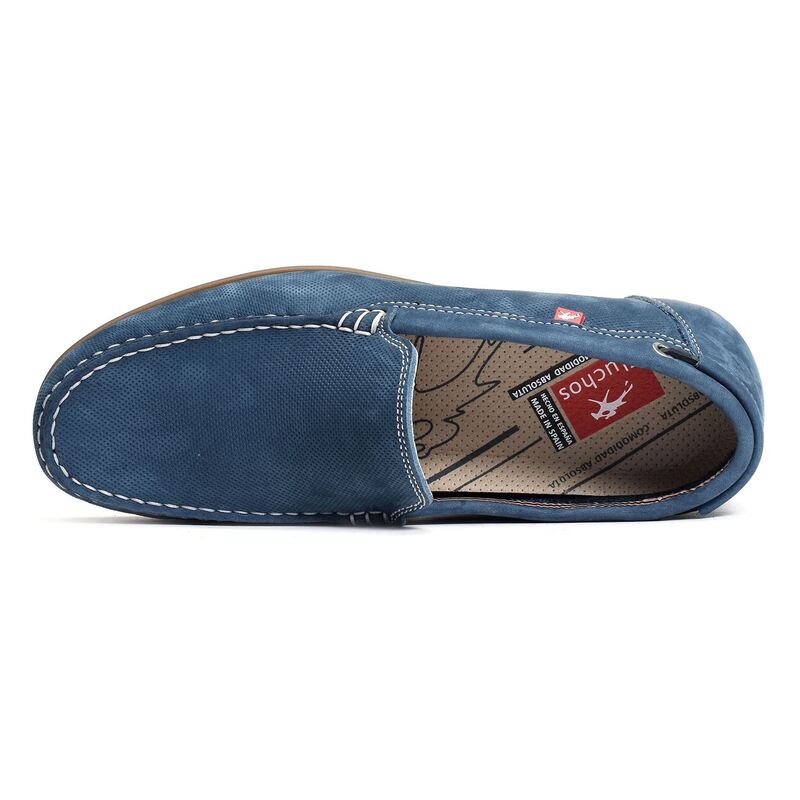 9075 Bleu, Mocassins Fluchos