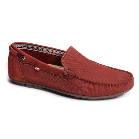 9075 Rouge, Mocassins Fluchos