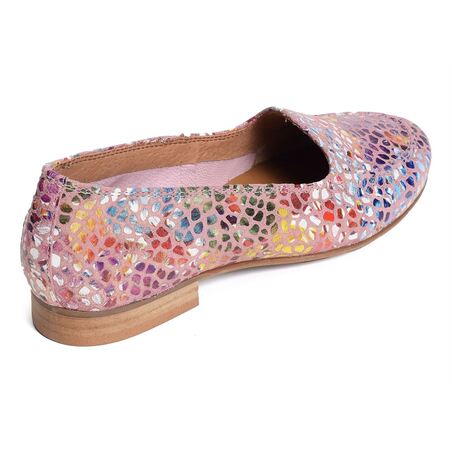 SUAVE Rose Multicolore, Mocassins Folie's