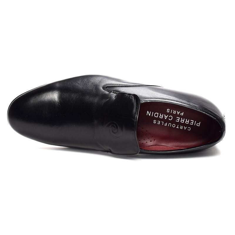 CURLIN Noir, Mocassins Pierre Cardin