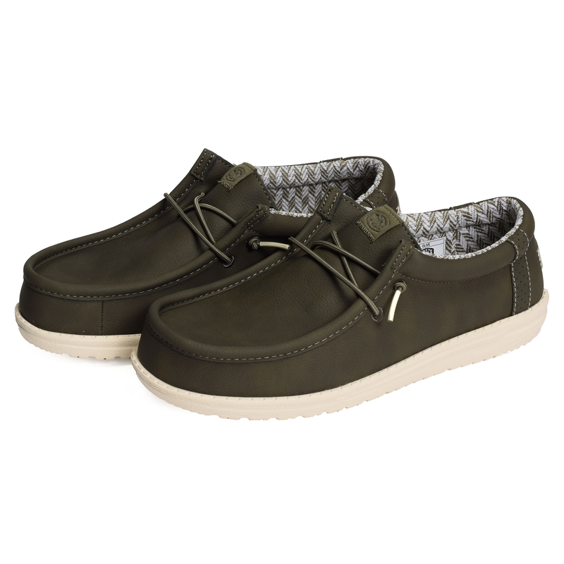 WALLY CLASSIC Kaki, Slip-On HeyDude