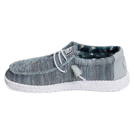 WALLY SOX Gris, Chaussures basses HeyDude