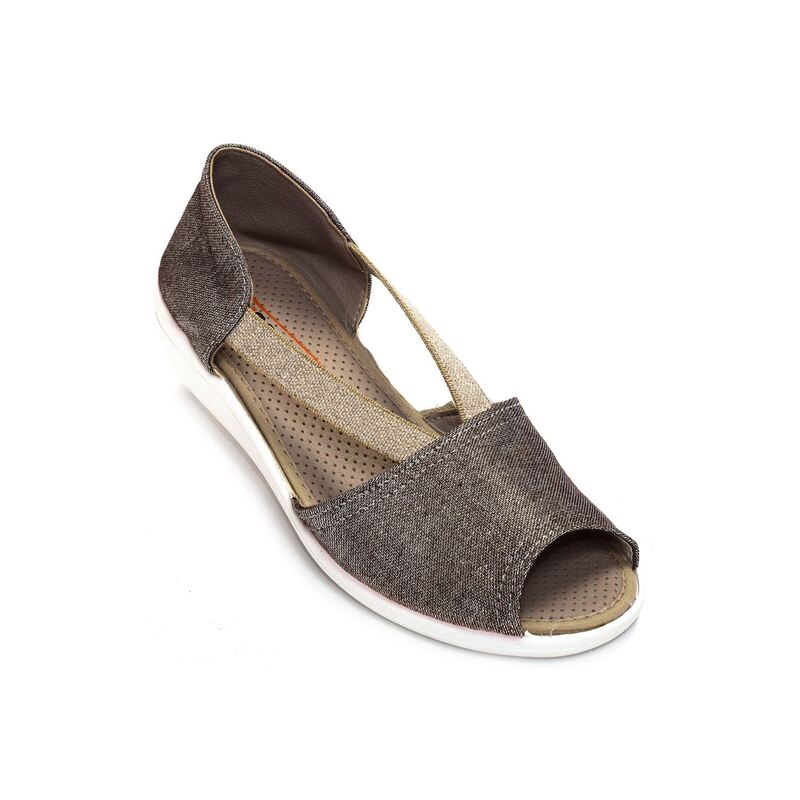 MABEL Bronze, Peep toes CMConfort