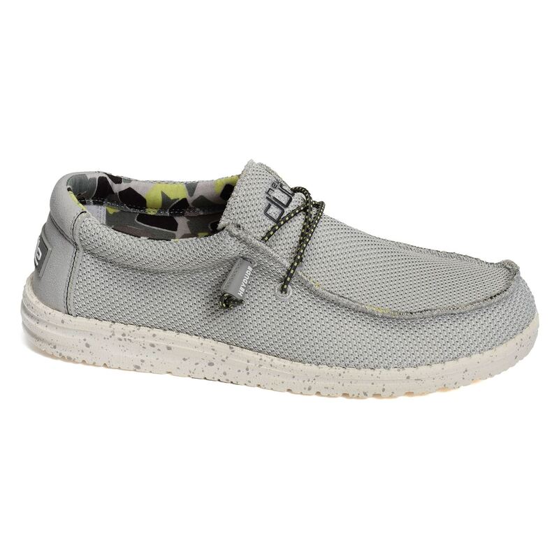 WALLY SOX Gris Clair, Chaussures basses HeyDude