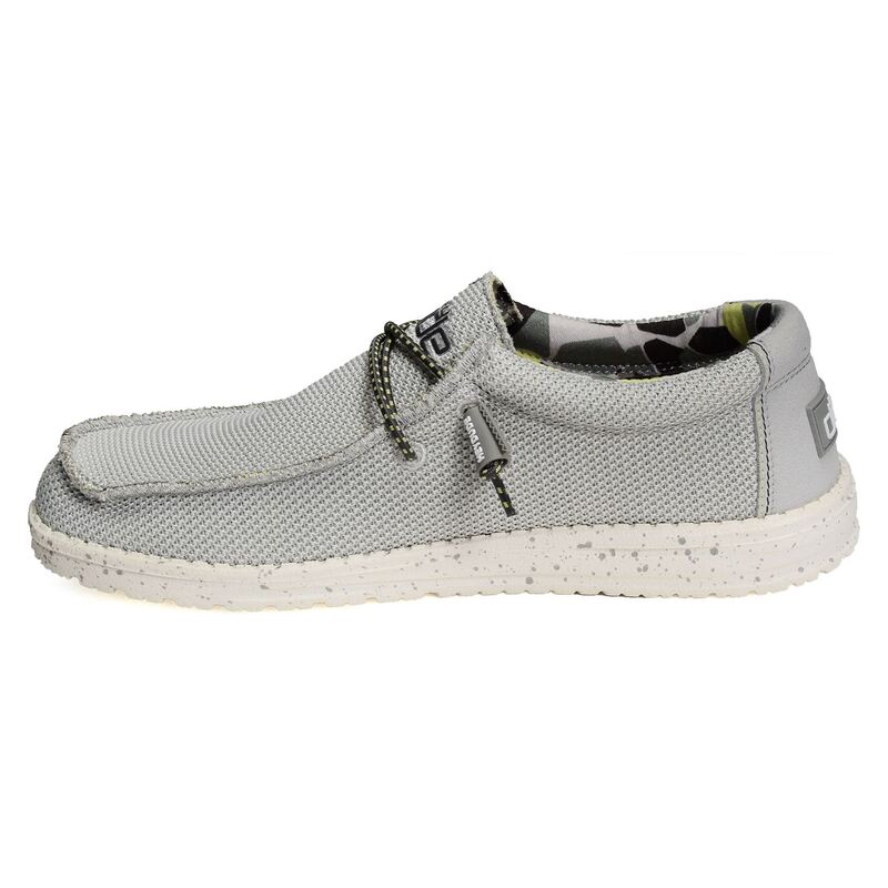 WALLY SOX Gris Clair, Chaussures basses HeyDude